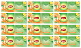 LIPTON CITRUS Lemon, Lime & Orange Flavored Green Tea Boxes 12 x 26g