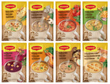 MAGGI Instant Soup 8 Flavors Bundle