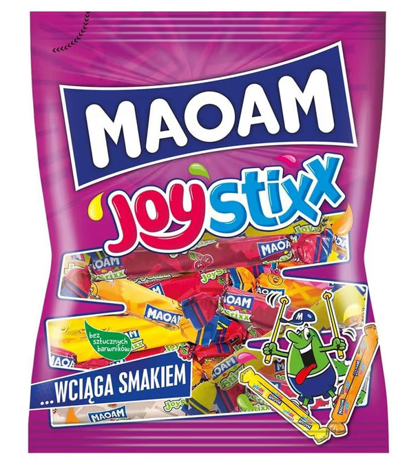 MAOAM Joystixx Fruit Flavor Chewy Candies 140g