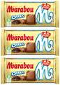 3 MARABOU OREO King Size Chocolate Bars With Cookie Crisps Sweets 220g 7.7oz