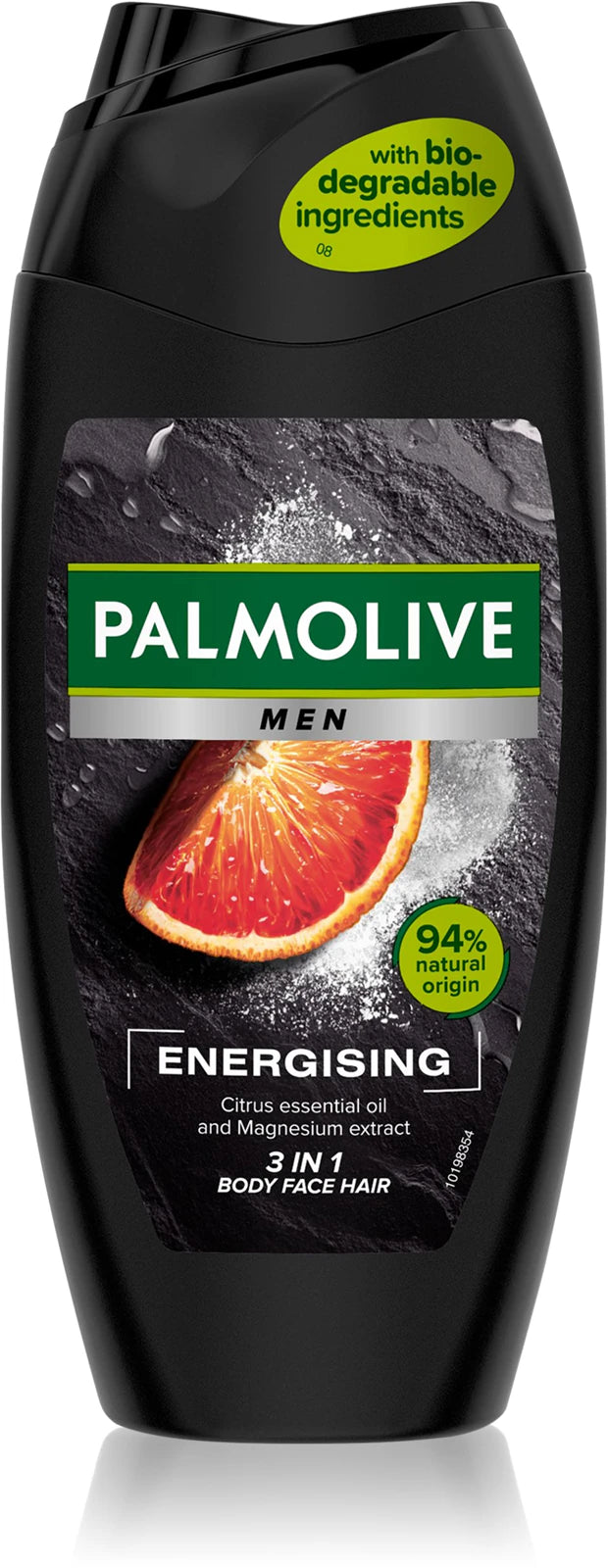 PALMOLIVE MEN ENERGISING 3in1 Shampoo Shower Gel Citrus Oils Magnesium 250ml