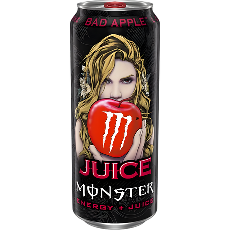 MONSTER JUICED BAD APPLE Energy Drink 3 x 500ml