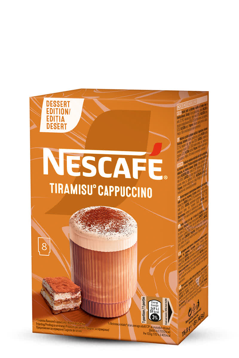 NESCAFE TIRAMISU CAPPUCCINO Instant Coffee 116.8g