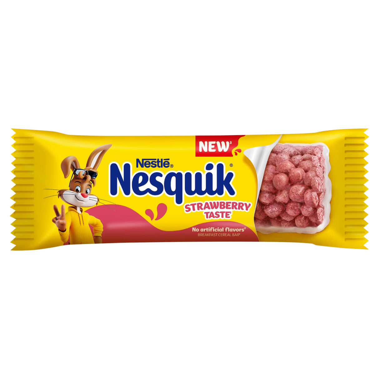 NESTLE NESQUIK Strawberry Flavor Cereal Bar 23.5g