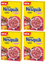 NESTLE NESQUIK Strawberry Flavor Breakfast Cereal 4 x 330g
