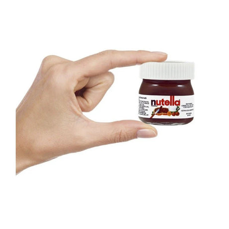 NUTELLA Hazelnut Chocolate Cream Spread Mini Glass Jar 25g 0.88oz