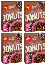 OHO! Chocolate Donuts Flavor Breakfast Cereal 4 x 325g