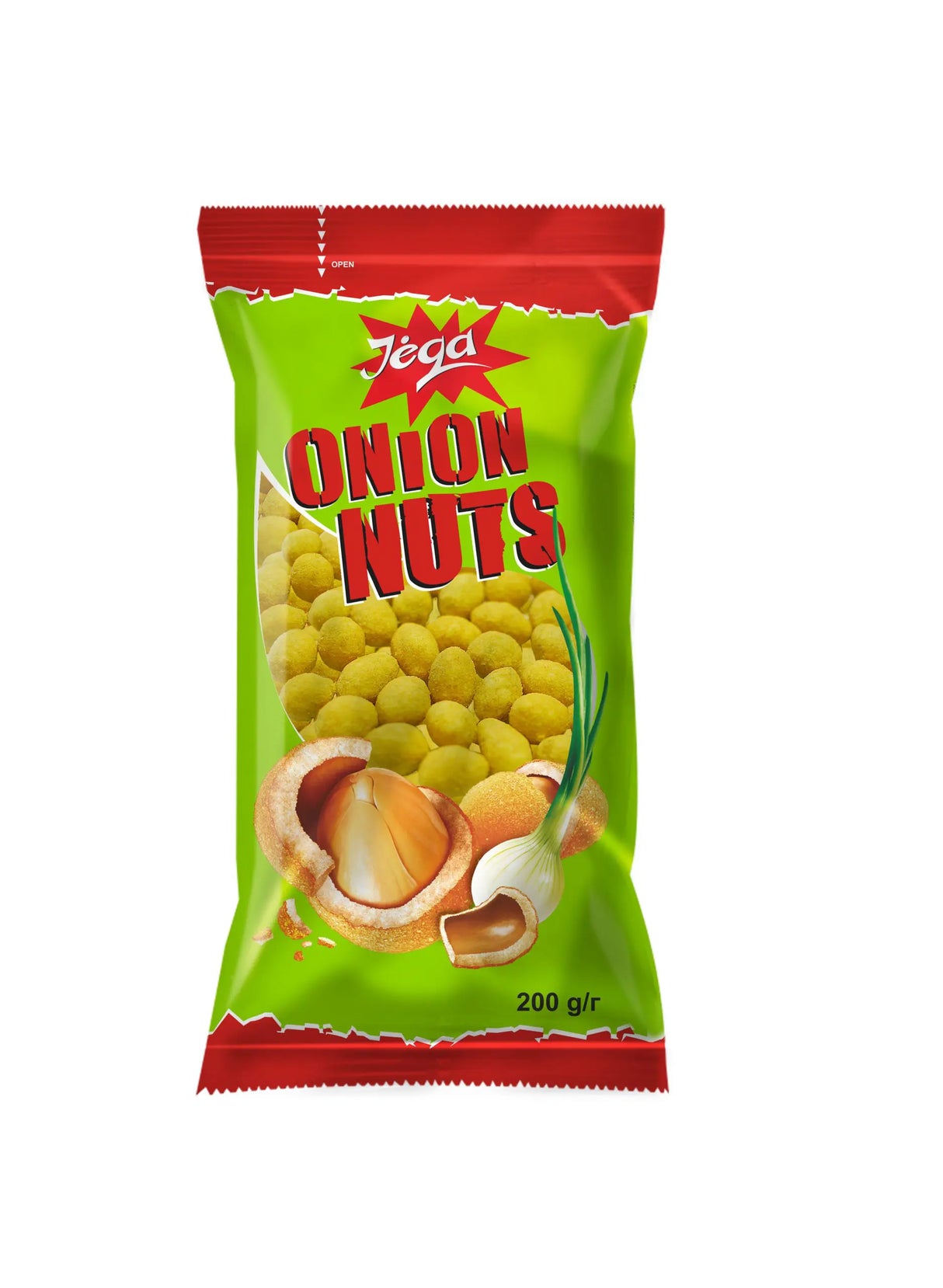 JEGA ONION Flavor Crispy Coated Peanuts 200g