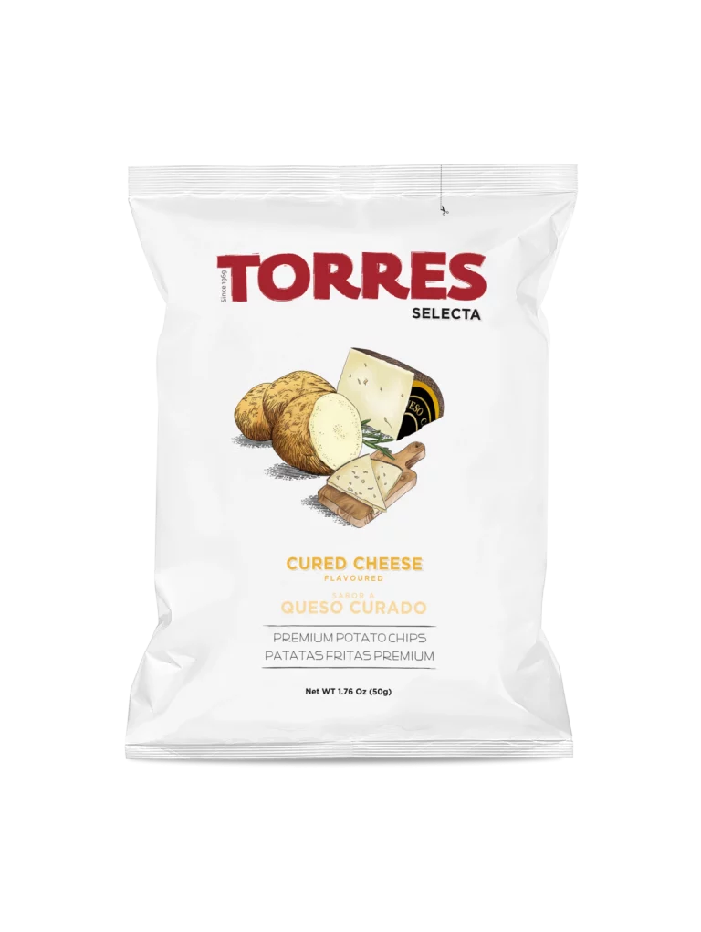 TORRES CURED CHEESE Flavor Potato Chips 50g