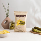 TORRES PICKLE Flavor Potato Chips 125g