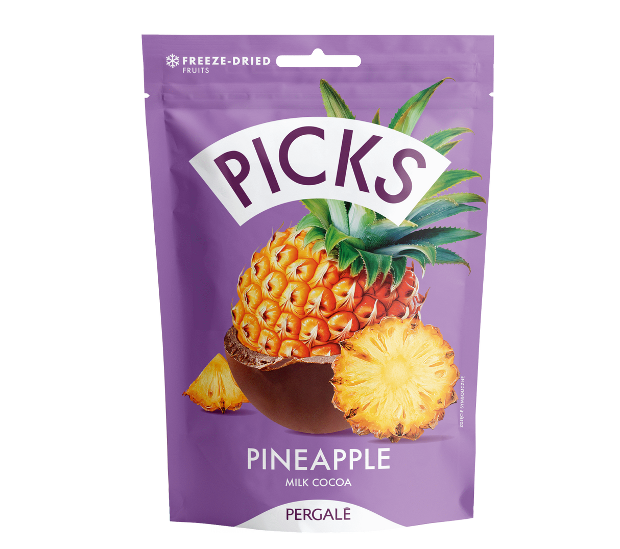 PERGALE PICKS Freeze-Dried Fruits Dragee Candy Bundle 3 x 90g