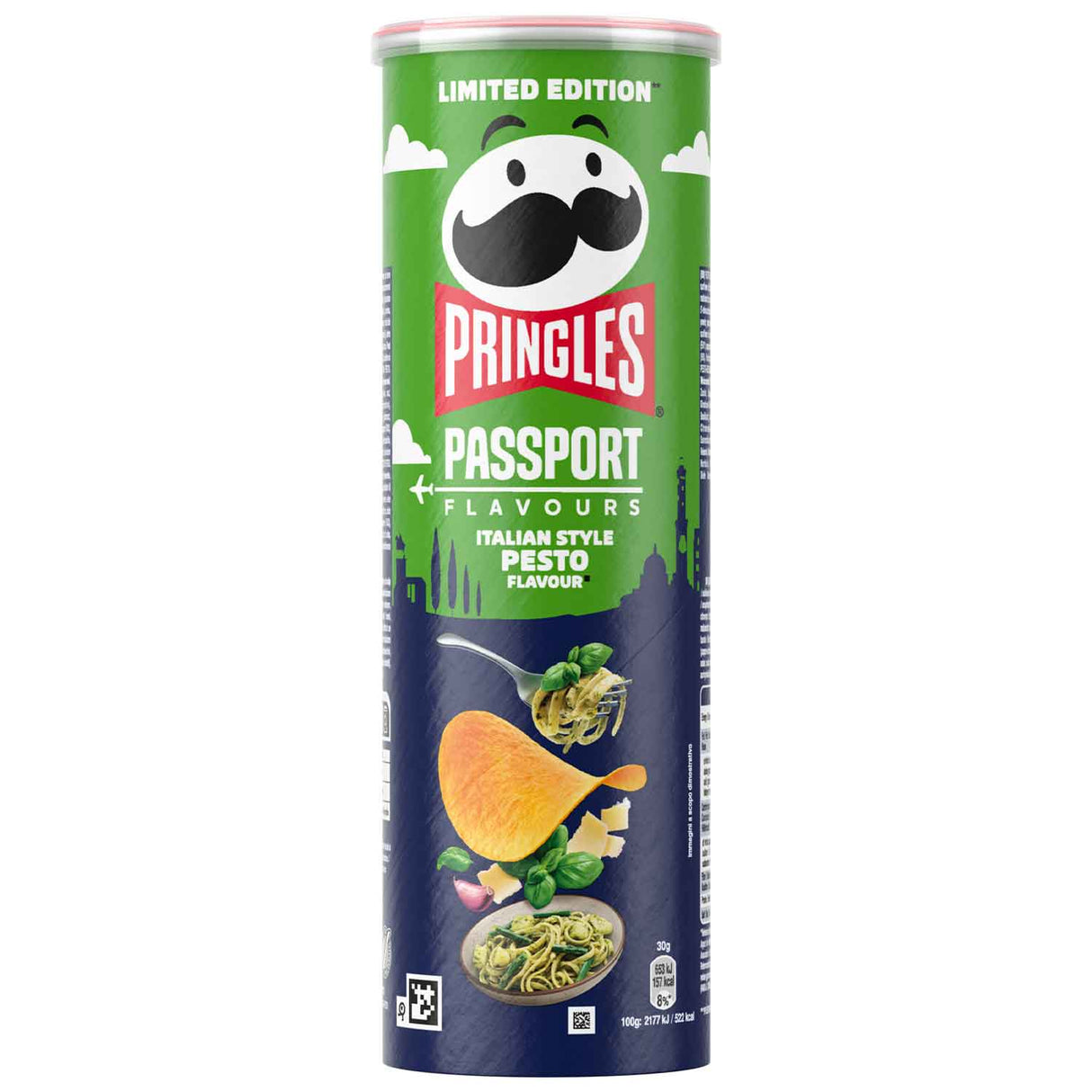 PRINGLES PASSPORT Italian Style Pesto Flavor Potato Chips 165g