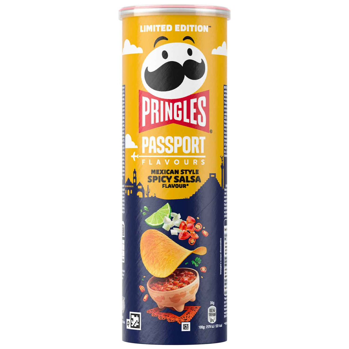 PRINGLES PASSPORT Mexican Style Spicy Salsa Flavor Potato Chips 165g