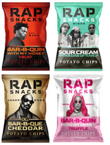 RAP SNACKS Potato Chips Bundle 4 Flavors Variety Pack 4 x 71g