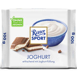 RITTER SPORT JOGHURT Flavor Milk Chocolate Bars 4 x 100g
