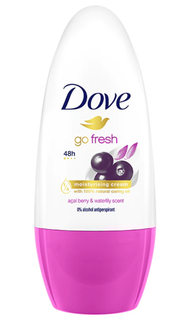 DOVE Go Fresh Moisturizing 48h Deodorant Antiperspirant Roll On 50ml