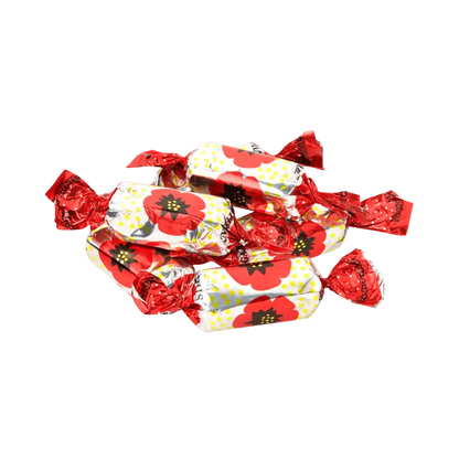 PERGALE RED POPPY Chocolate Candies Box 170g 6oz