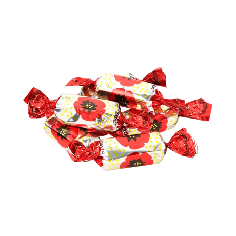 PERGALE RED POPPY Chocolate Candies Box 170g 6oz