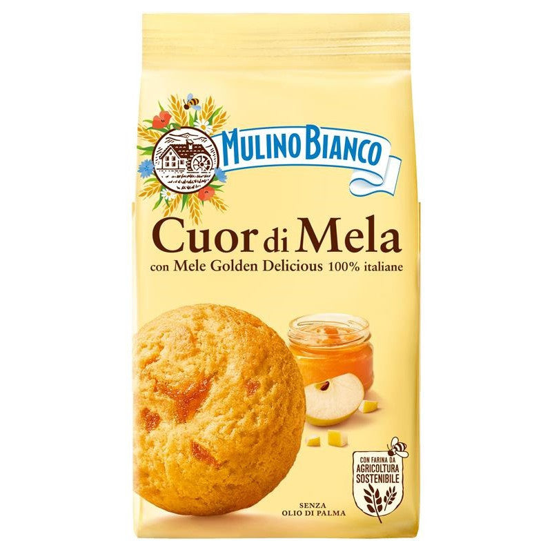 MULINO BIANCO CUER di MELA Cookies with Apple Filling 250g