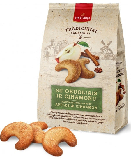 VIKTORIJA Cookies with Dried Apples & Cinnamon 250g