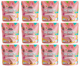 STAR CANDIES Freeze Dried Ice Cream Strawberry Flavor 12 x 16g