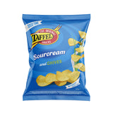 TAFFEL SOUR CREAM & CHIVES Flavor Potato Chips 5 x 130g