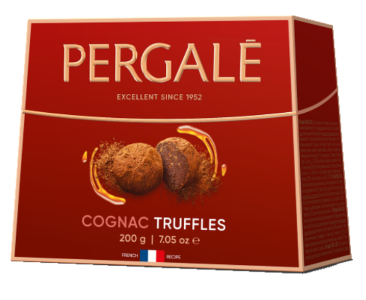 PERGALE COGNAC TRUFFLES Chocolate Candies Box 200g 7.05oz