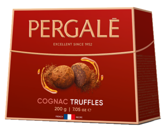 PERGALE COGNAC TRUFFLES Chocolate Candies Box 200g 7.05oz