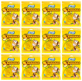 VIDAL BANANAS Gluten Free Banana Flavor Gummi Candies 12 x 90g
