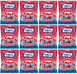 VIDAL Jelly Filled Brains Strawberry & Cream Flavor Gummi Candies 12 x 90g
